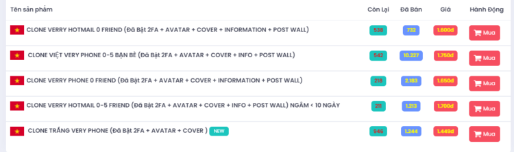 MuaCloneFB.COM mua clone facebook giá rẻ chất lượng uy tín