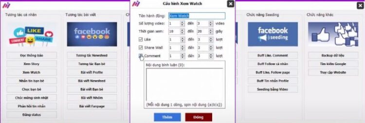Share Tool nuôi nick MaxCare Full 4.9